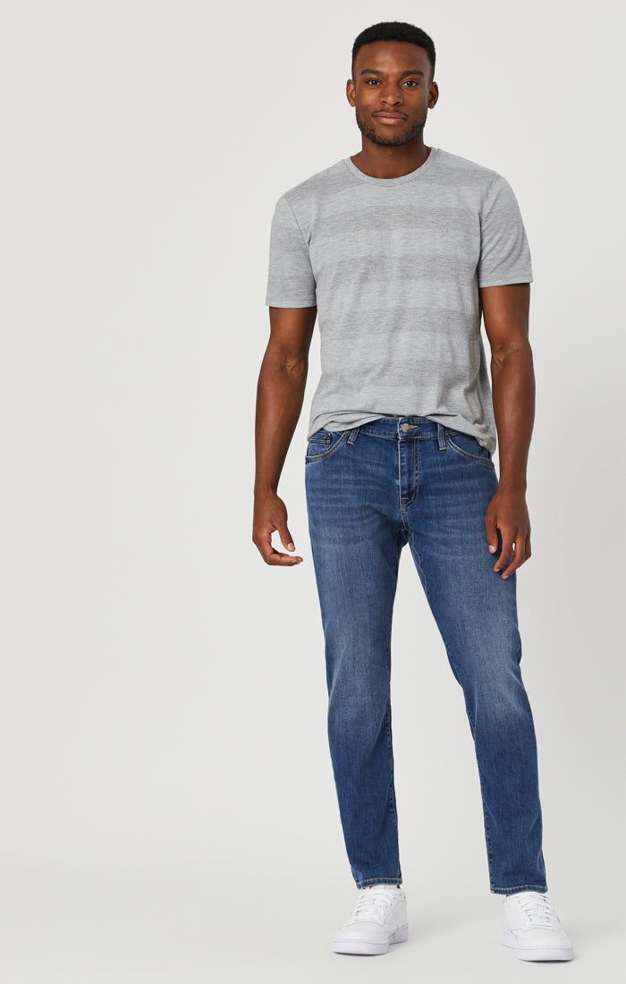 MARCUS SLIM STRAIGHT LEG IN MID FOGGY NEW YORK sold by Mavi