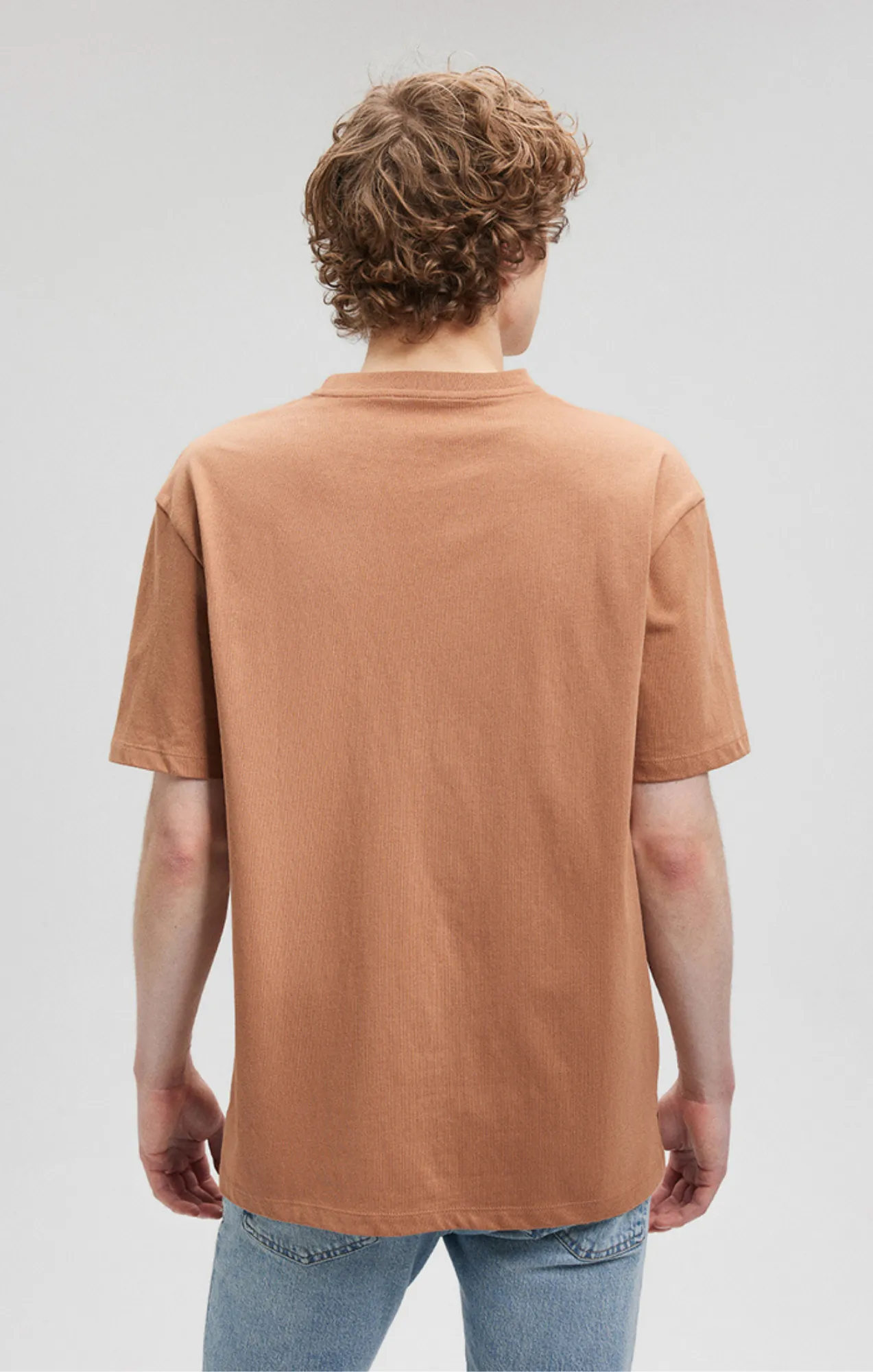 POCKET T-SHIRT IN CHIPMUNK sold by Mavi product image thumbnail 4