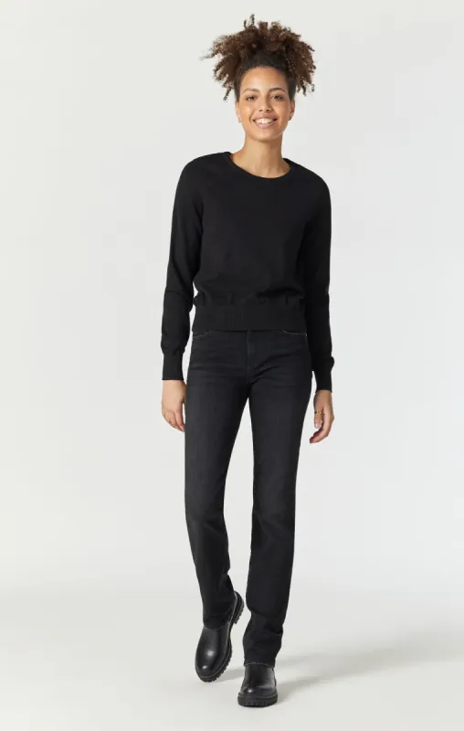 KENDRA STRAIGHT LEG IN DEEP SMOKE FEATHER BLUE made by Mavi