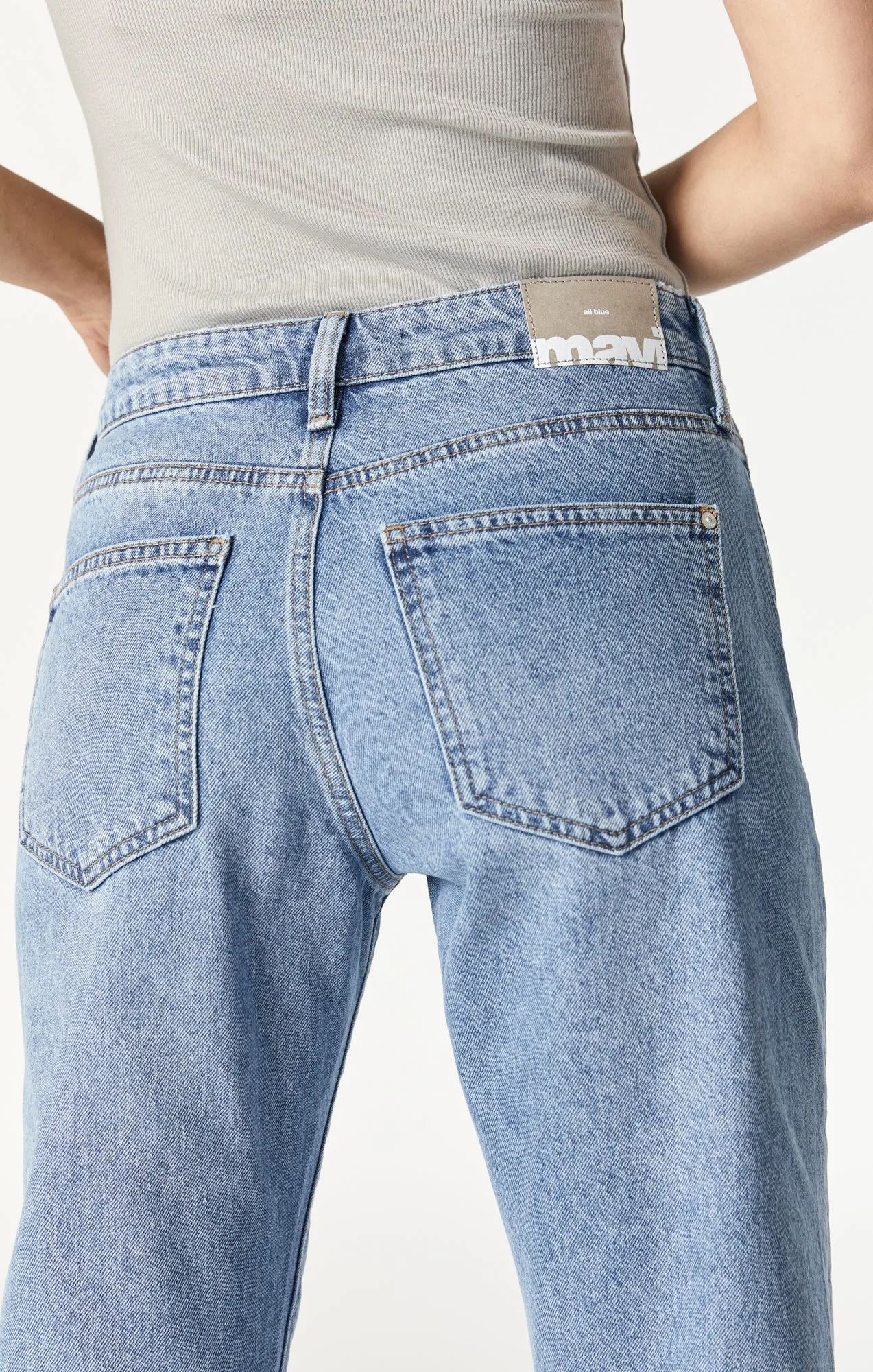 NEW YORK STRAIGHT LEG IN LIGHT BRUSHED TRUE BLUE sold by Mavi product image thumbnail 5