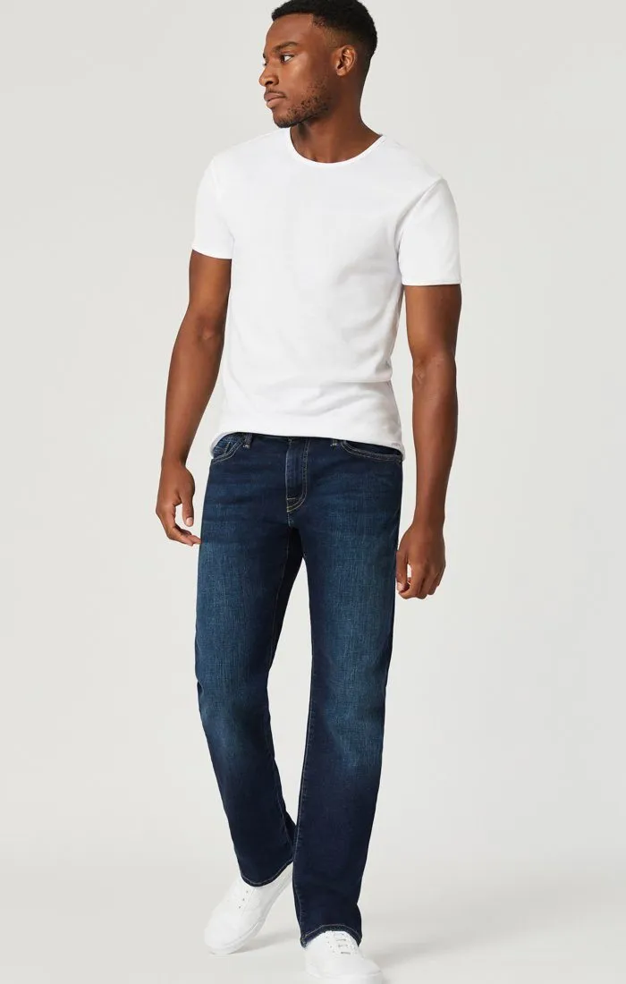 ZACH STRAIGHT LEG JEANS IN DEEP BRUSHED ORGANIC MOVE sold by Mavi product image thumbnail 4