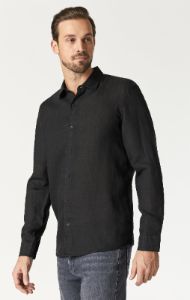 LONG SLEEVE SHIRT IN BLACK sold by Mavi