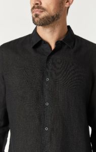 LONG SLEEVE SHIRT IN BLACK sold by Mavi