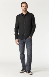 LONG SLEEVE SHIRT IN BLACK sold by Mavi