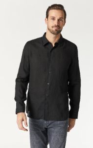 LONG SLEEVE SHIRT IN BLACK sold by Mavi