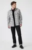 DOUBLE POCKET CHECK SHIRT IN GREY MARL CHECK sold by Mavi