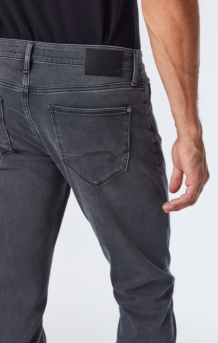 JAKE SLIM LEG JEANS IN MID SMOKE SUPERMOVE sold by Mavi product image thumbnail 3