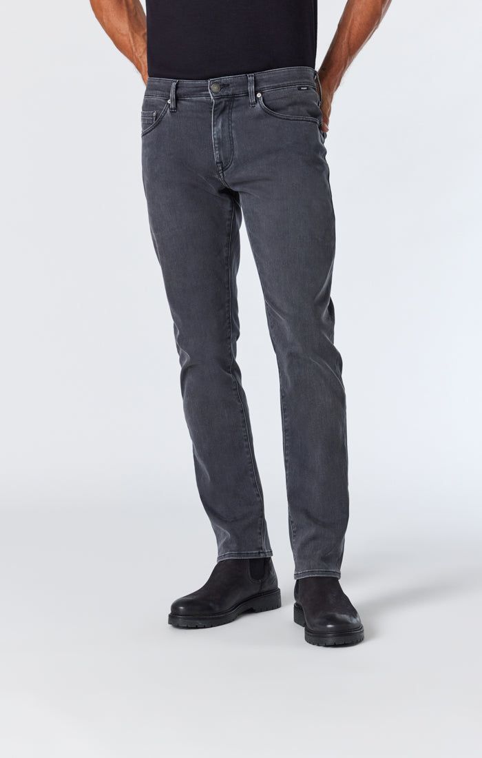 JAKE SLIM LEG JEANS IN MID SMOKE SUPERMOVE sold by Mavi product image thumbnail 4