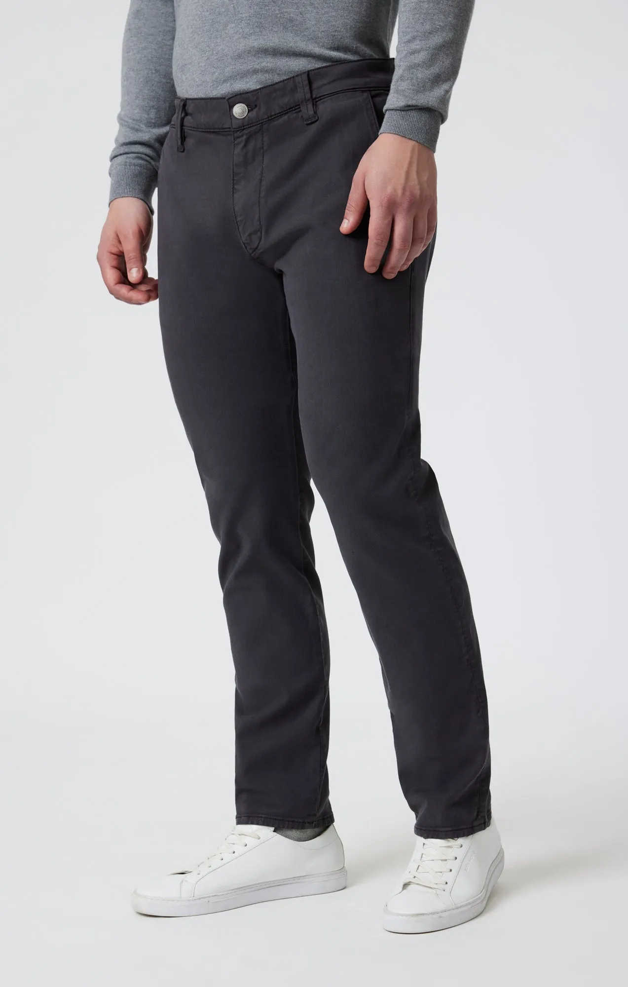 MILTON SLIM STRAIGHT CHINO IN ASH LUXE TWILL sold by Mavi product image thumbnail 3