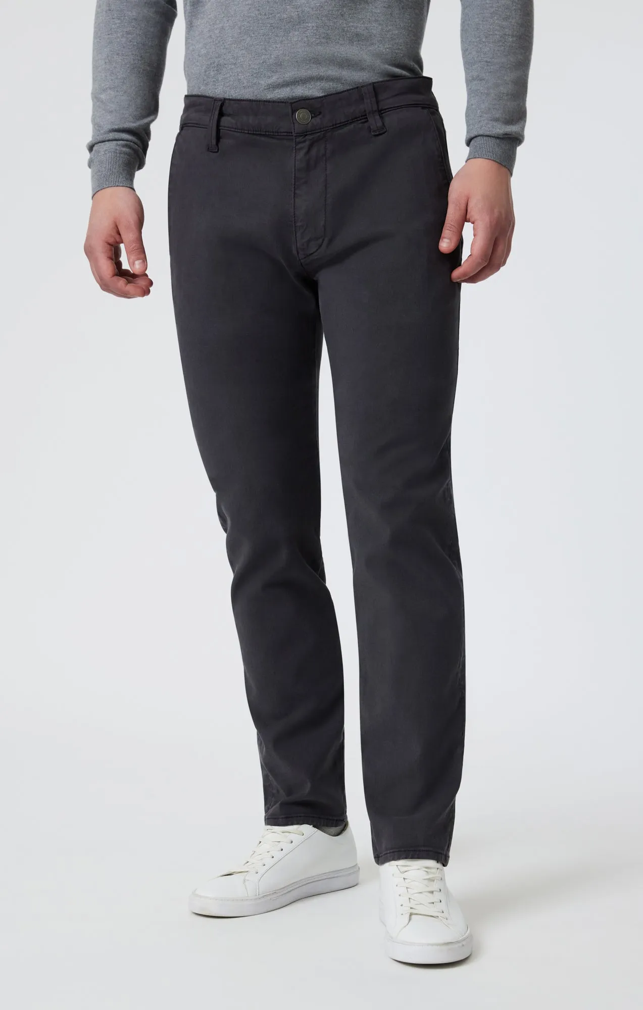 MILTON SLIM STRAIGHT CHINO IN ASH LUXE TWILL sold by Mavi product image thumbnail 2