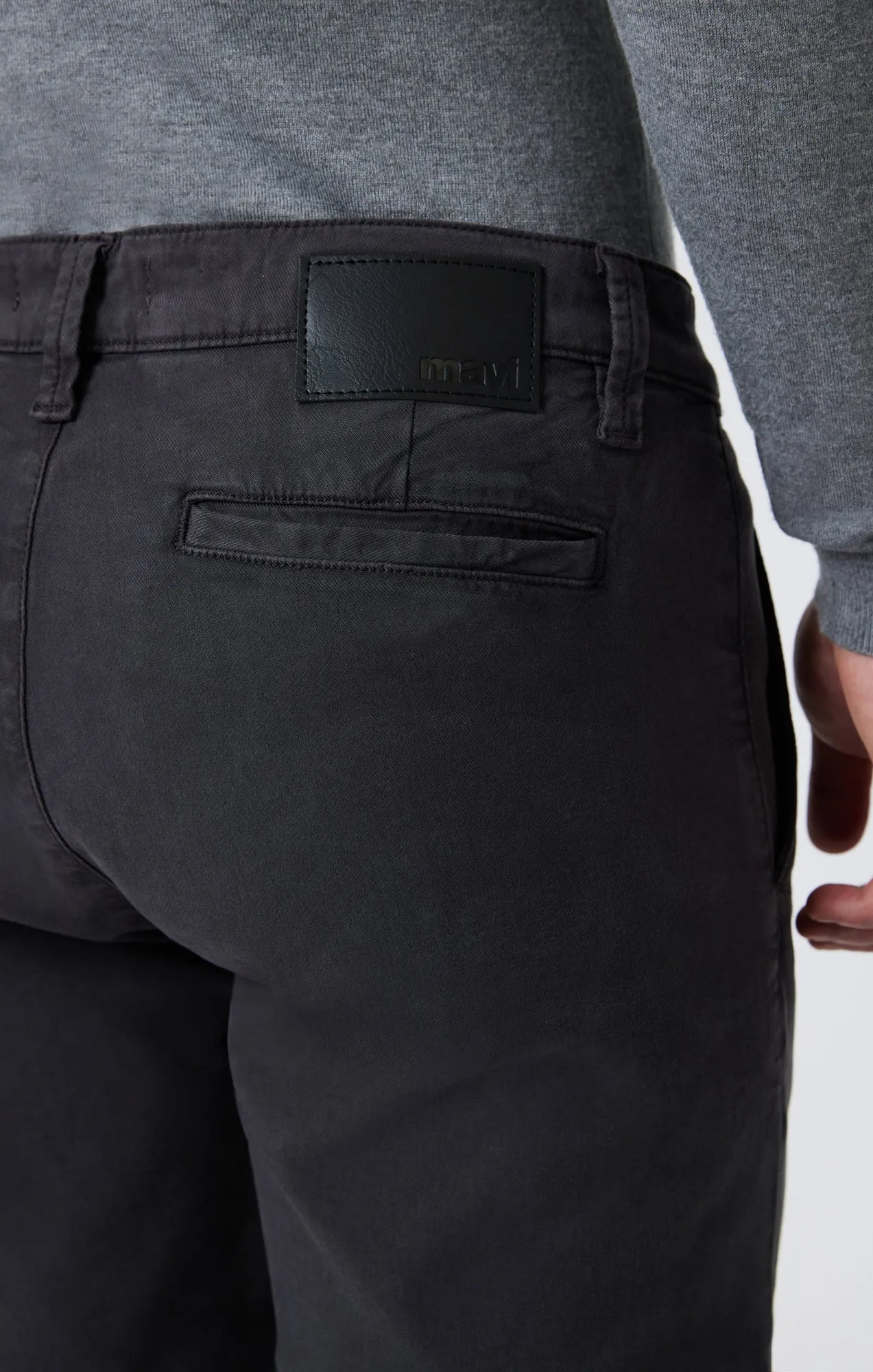 MILTON SLIM STRAIGHT CHINO IN ASH LUXE TWILL sold by Mavi product image thumbnail 5