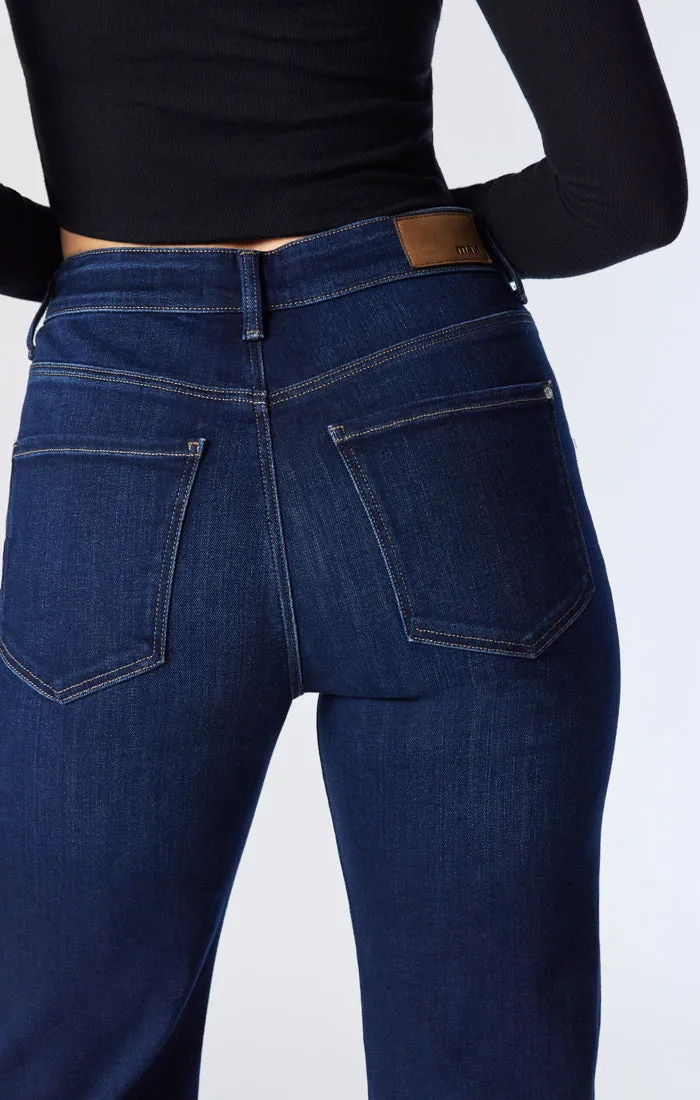 VICTORIA WIDE LEG JEANS IN DEEP ORGANIC BLUE sold by Mavi product image thumbnail 5