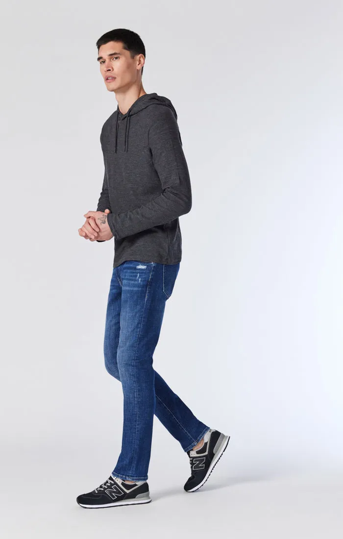 JAKE SLIM LEG JEANS IN DARK USED VINTAGE ORGANIC MOVE sold by Mavi product image thumbnail 2