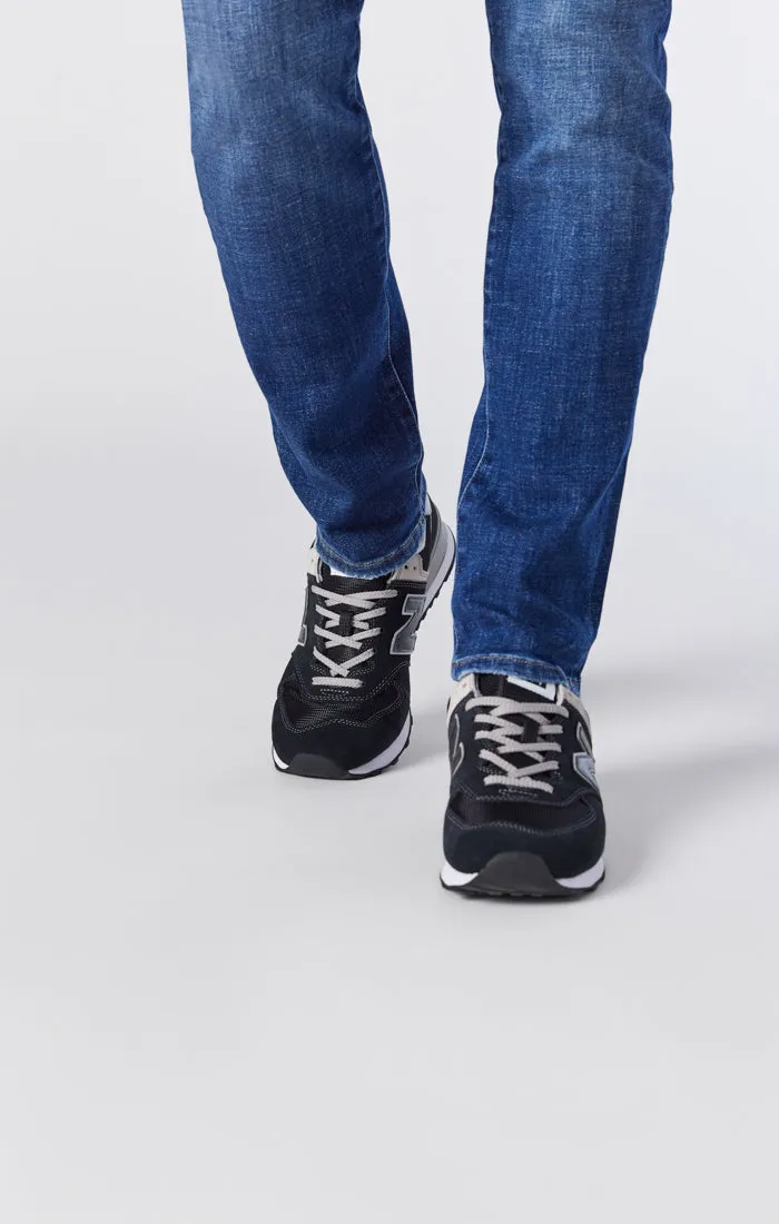 JAKE SLIM LEG JEANS IN DARK USED VINTAGE ORGANIC MOVE sold by Mavi product image thumbnail 5