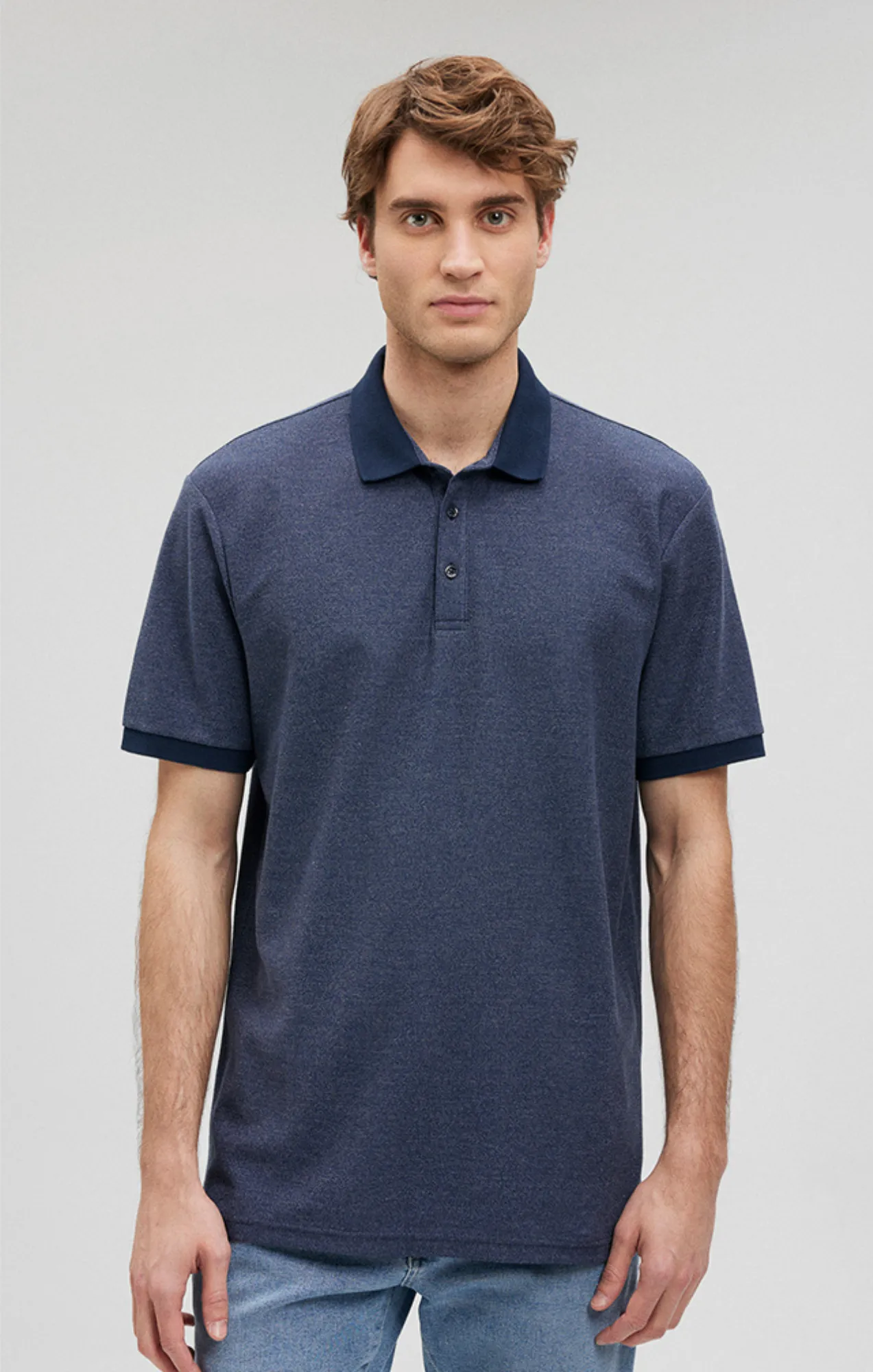 POLO SHIRT IN TOTAL ECLIPSE sold by Mavi product image thumbnail 5