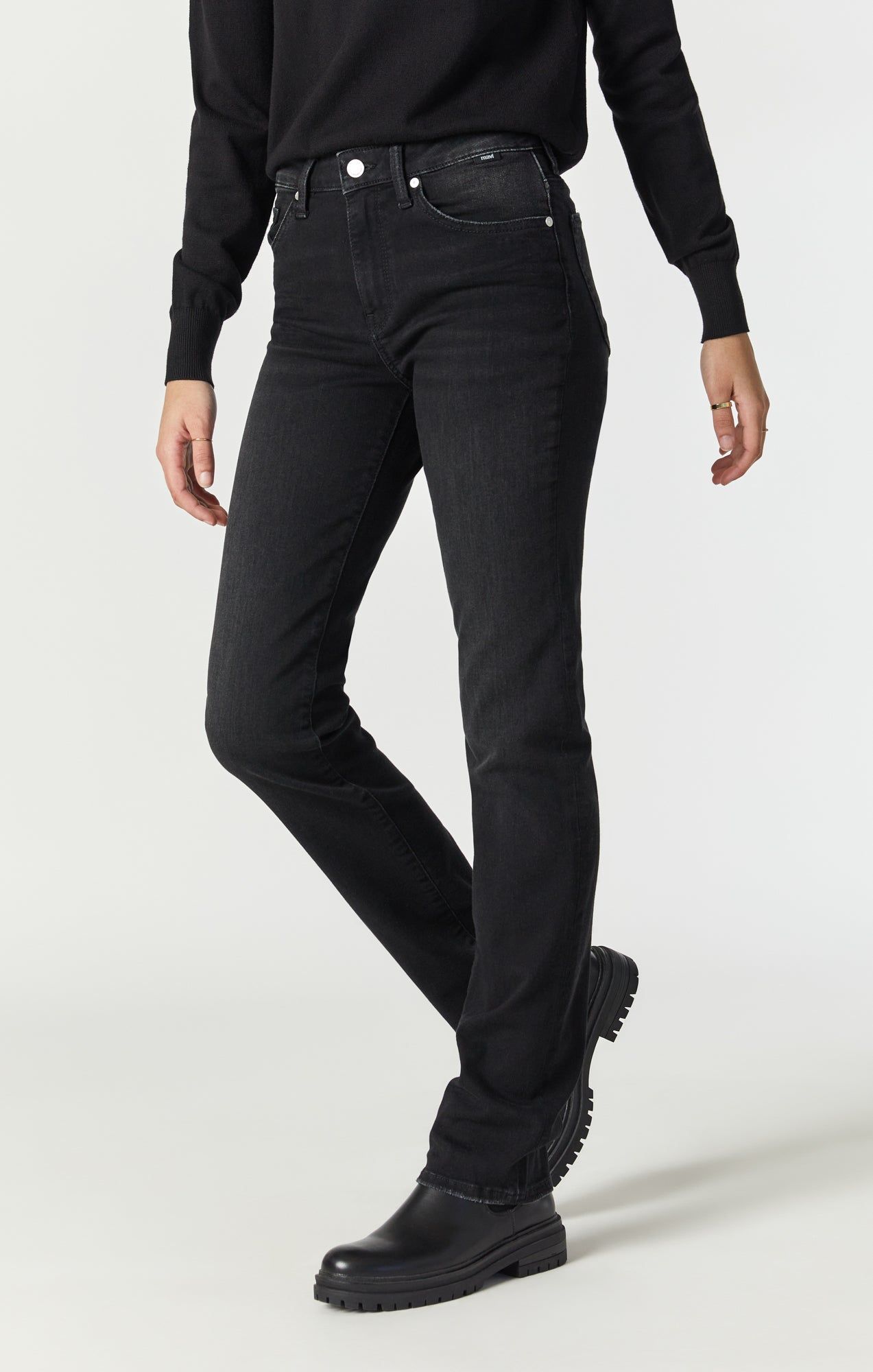 KENDRA STRAIGHT LEG IN DEEP SMOKE FEATHER BLUE sold by Mavi product image thumbnail 3