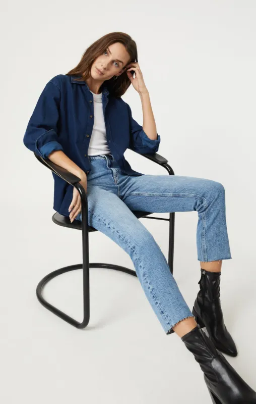 NEW YORK STRAIGHT LEG IN LIGHT INDIGO RECYCLED BLUE sold by Mavi