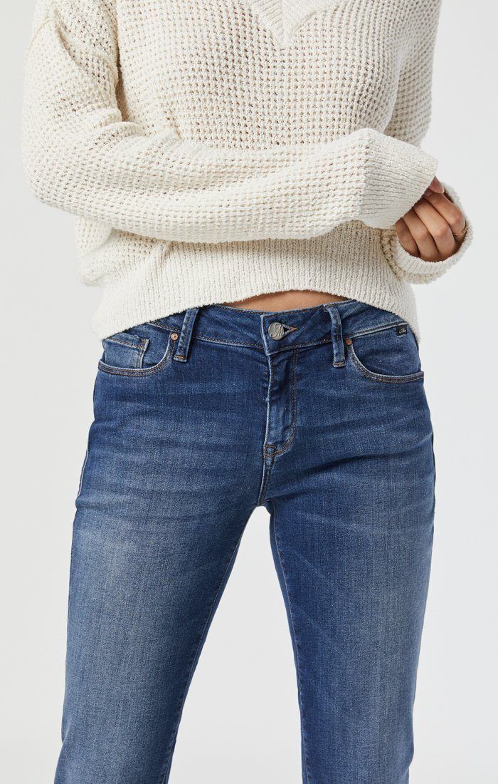 EMMA SLIM BOYFRIEND JEANS IN DEEP TRIBECA sold by Mavi product image thumbnail 4