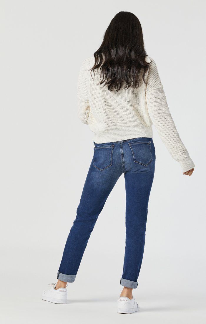 EMMA SLIM BOYFRIEND JEANS IN DEEP TRIBECA sold by Mavi product image thumbnail 6