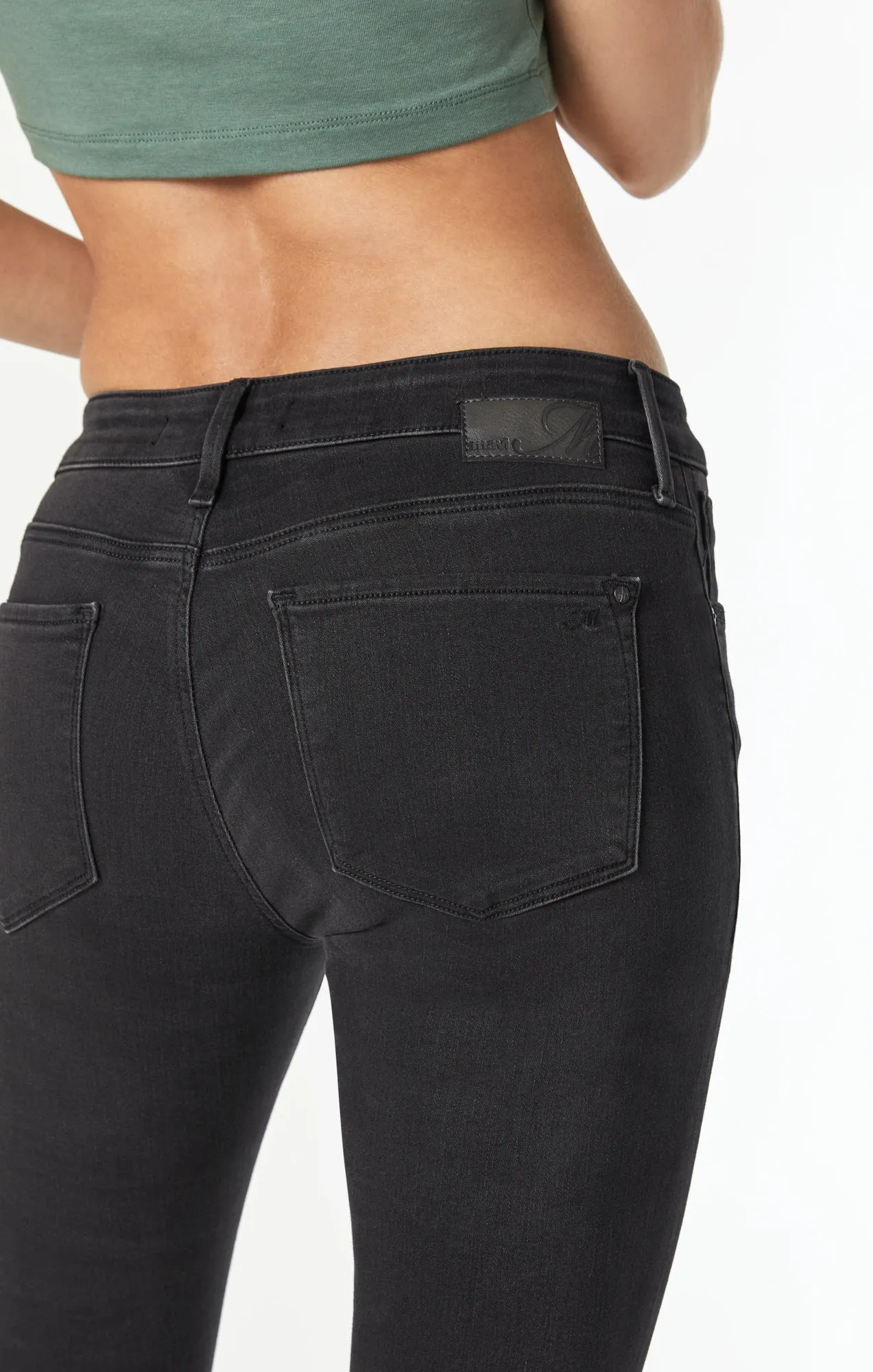 ALEXA SKINNY IN DARK SMOKE SUPERSOFT sold by Mavi product image thumbnail 3