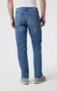 ZACH STRAIGHT LEG IN MID BRUSHED ORGANIC VINTAGE sold by Mavi