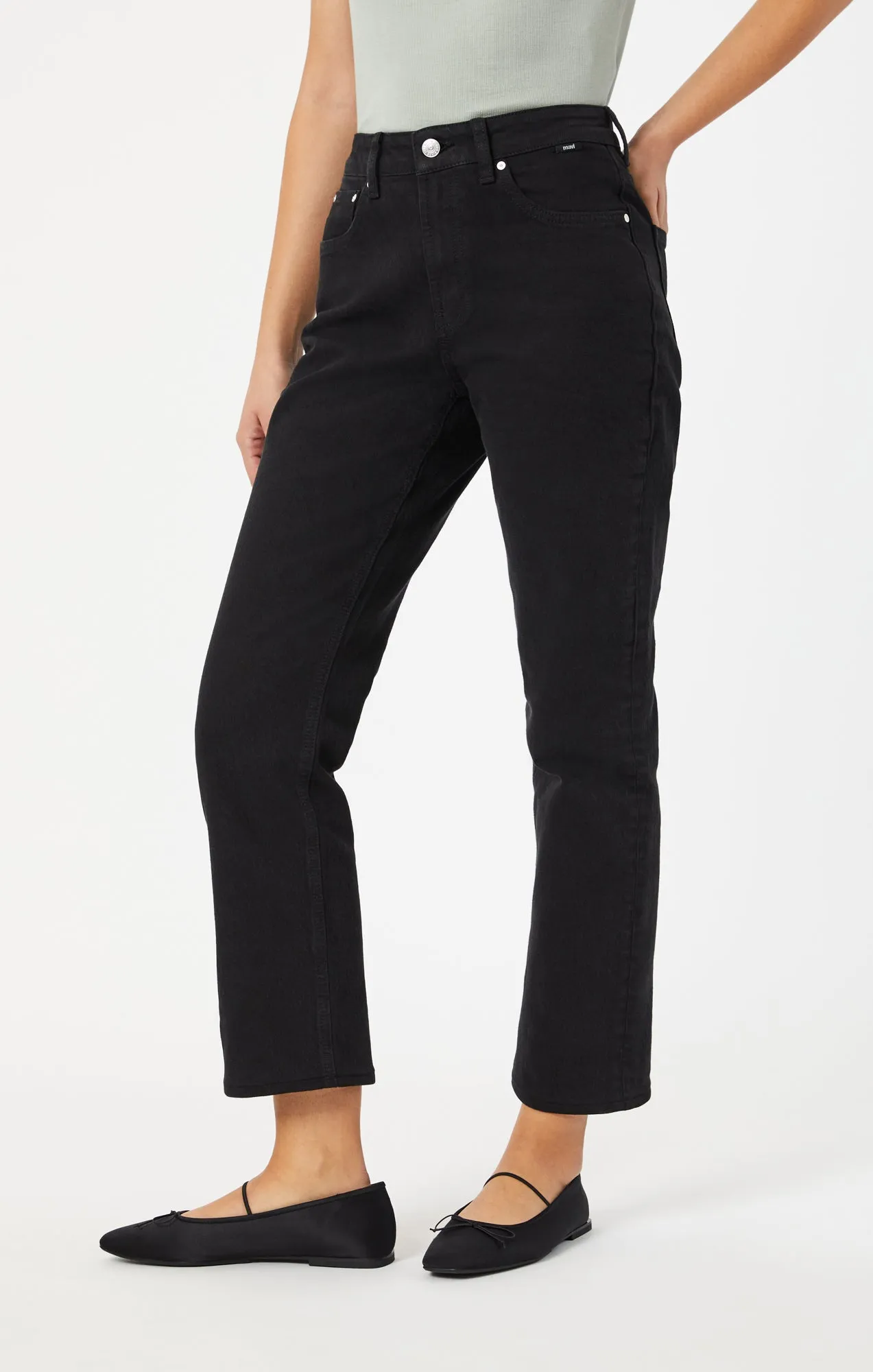 NEW YORK STRAIGHT LEG IN BLACK DENIM sold by Mavi product image thumbnail 4