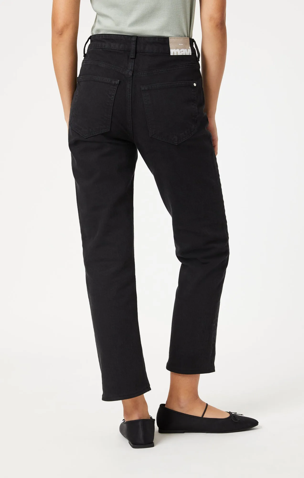 NEW YORK STRAIGHT LEG IN BLACK DENIM sold by Mavi product image thumbnail 5