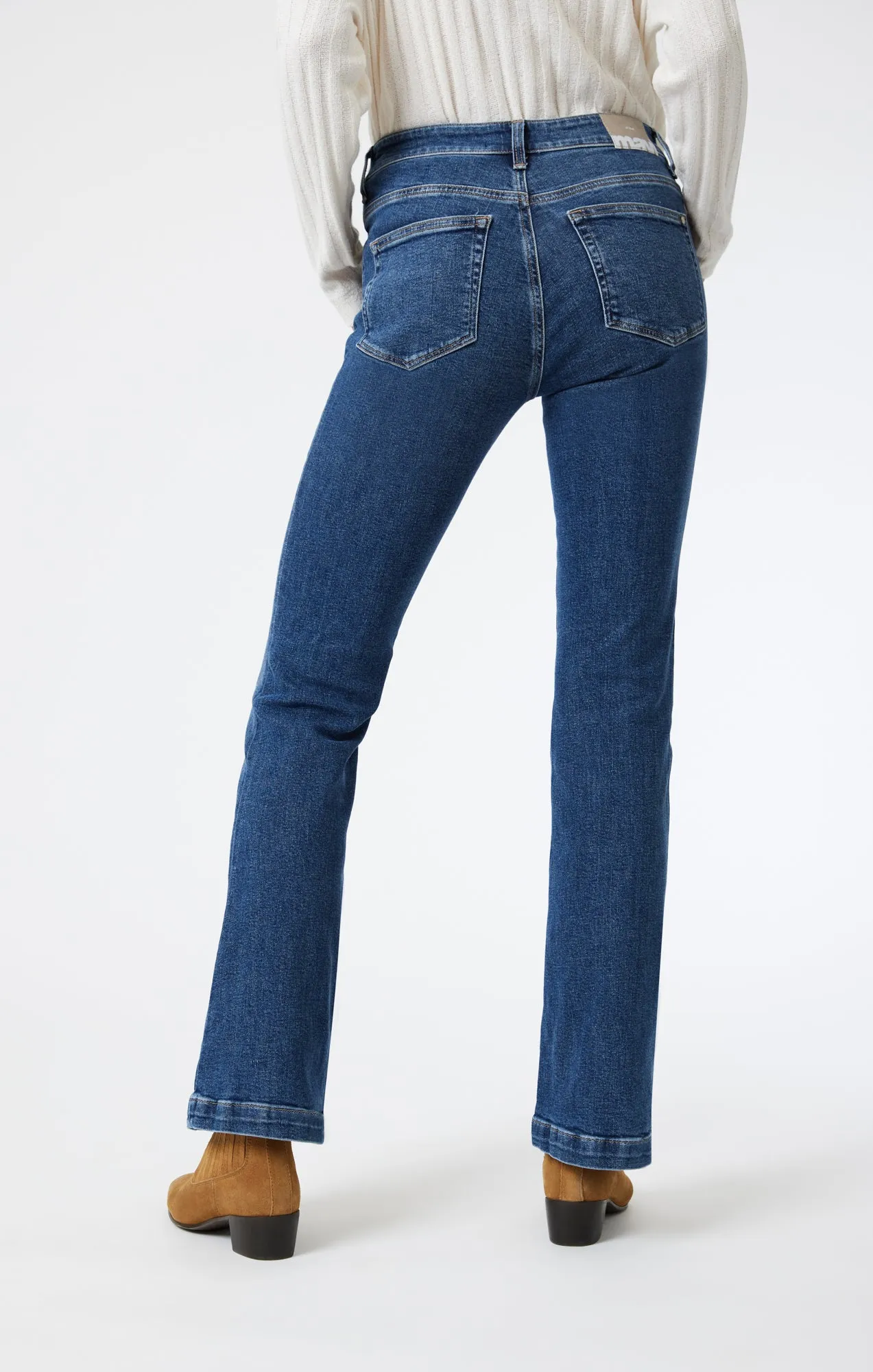 SYDNEY FLARE IN DARK BRUSHED RECYCLED BLUE sold by Mavi product image thumbnail 5