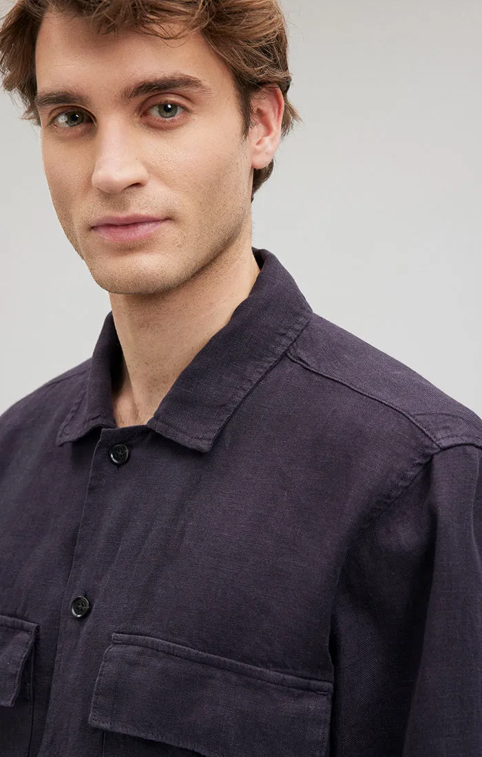 DOUBLE POCKET BUTTON-UP SHIRT IN PERISCOPE sold by Mavi product image thumbnail 5