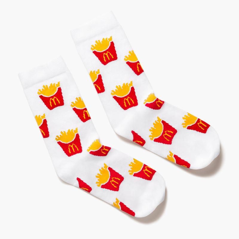 Fry Pattern Socks sold by McDonald's