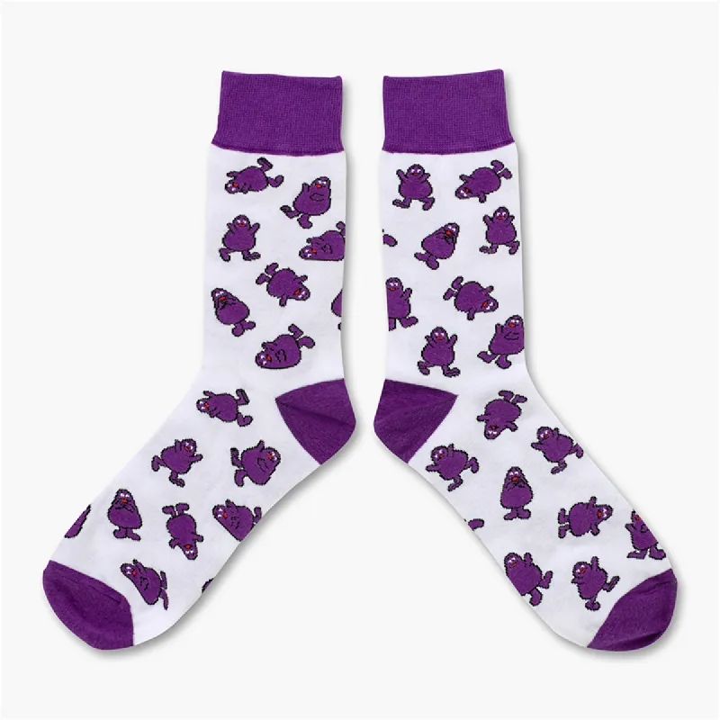 Grimace Socks sold by McDonald's