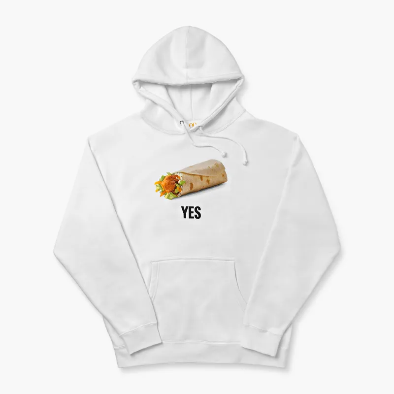 I Brought Snackwrap Back Hoodie sold by McDonald's