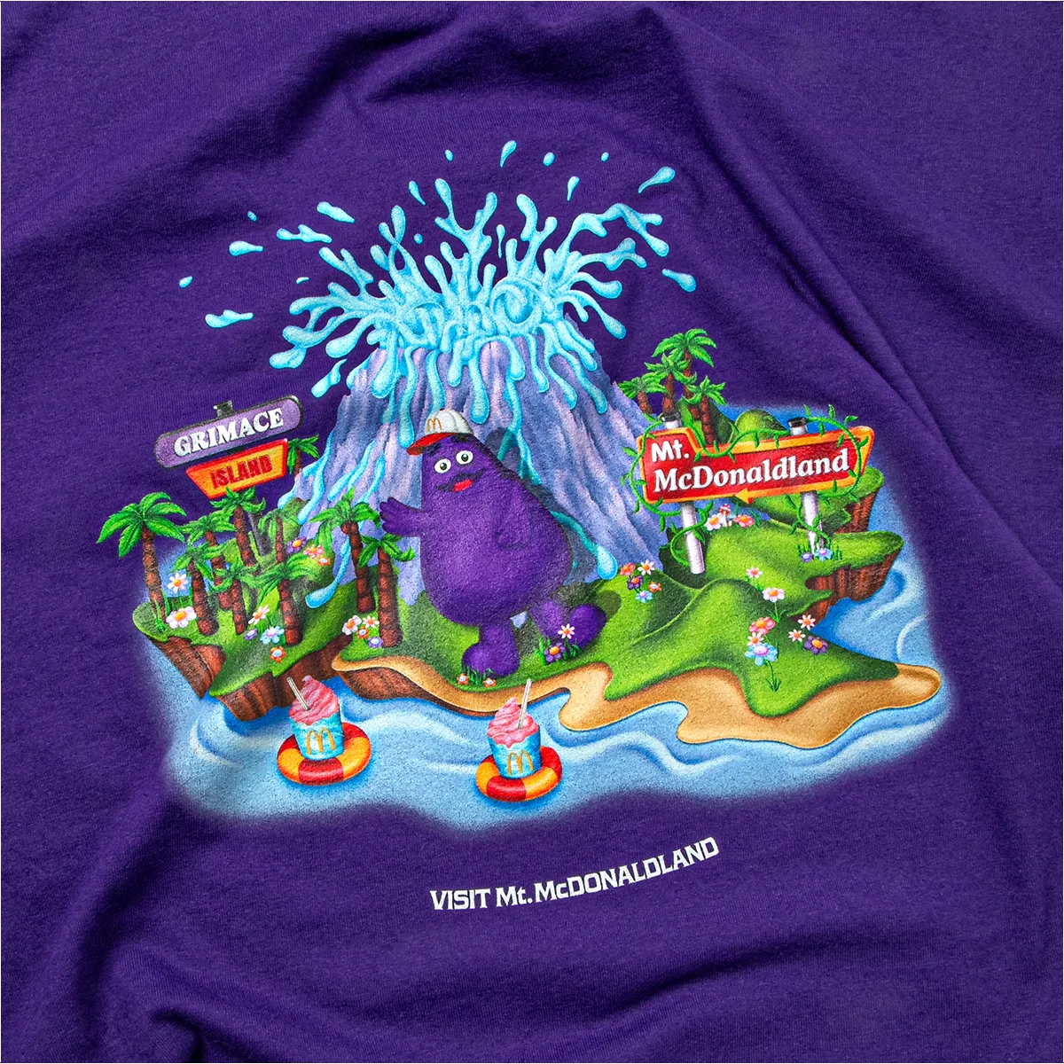 Grimace Island Expedition Tee sold by McDonald's product image thumbnail 3