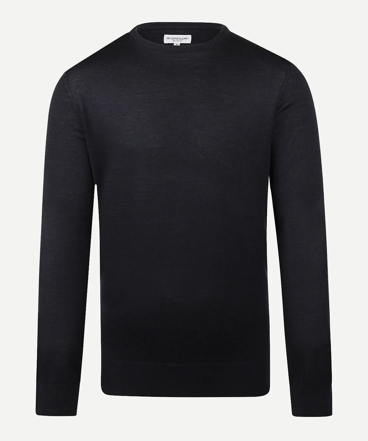Extra Fine Merino Crew Neck Sweater | Navy sold by McGregor product image thumbnail 2