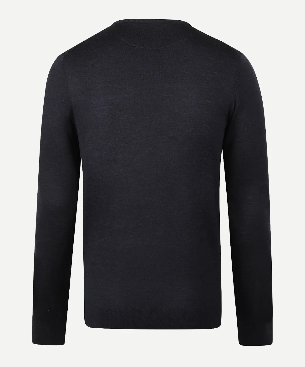Extra Fine Merino Crew Neck Sweater | Navy sold by McGregor product image thumbnail 4