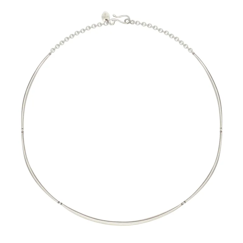 Sterling Silver Full Tibetan Bar Necklace sold by Me & Ro