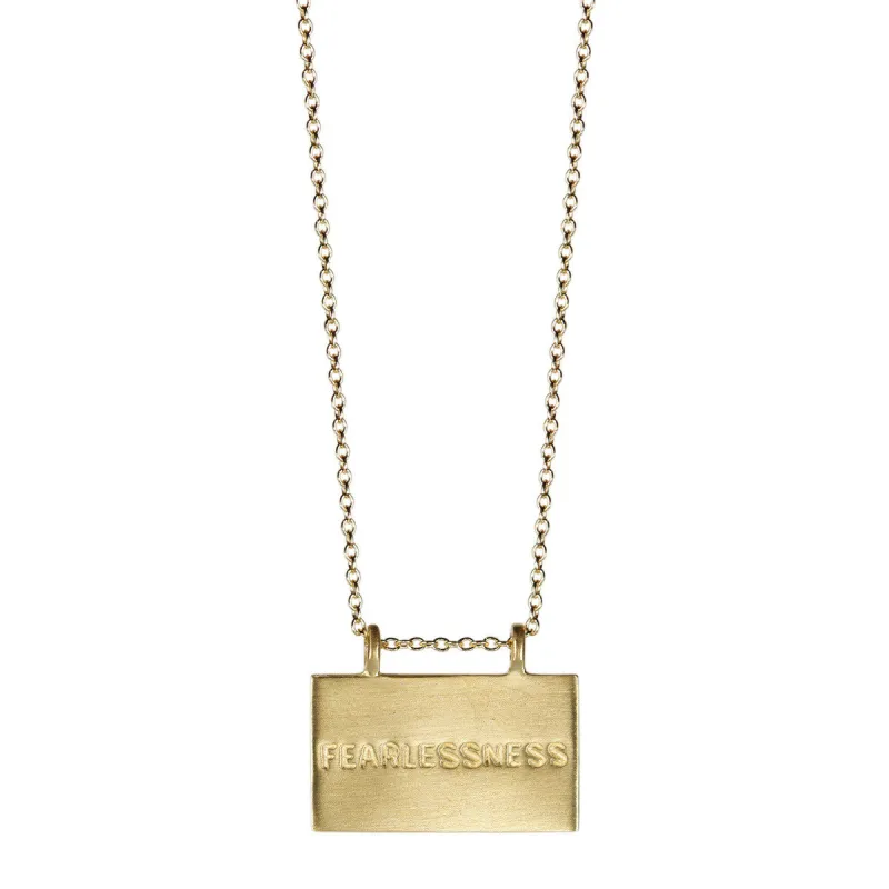 10K Gold Joyful Heart Foundation Fearlessness Pendant sold by Me & Ro