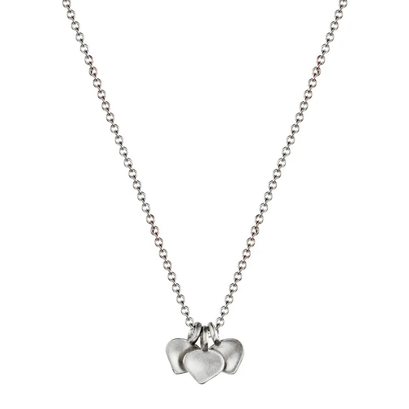 Sterling Silver Triple Lotus Pendant sold by Me & Ro