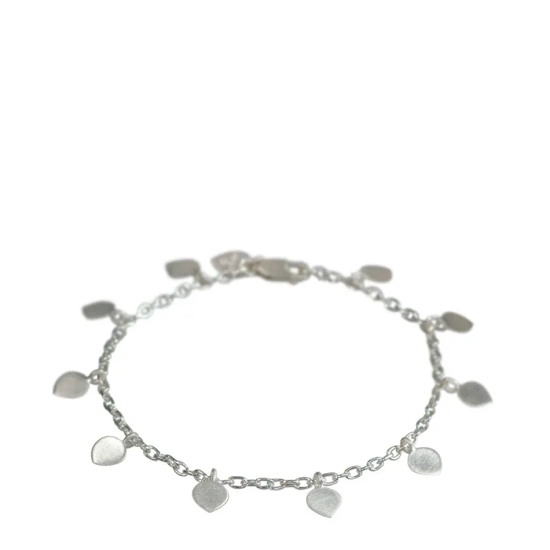 Sterling Silver Lotus Petal Bracelet sold by Me & Ro