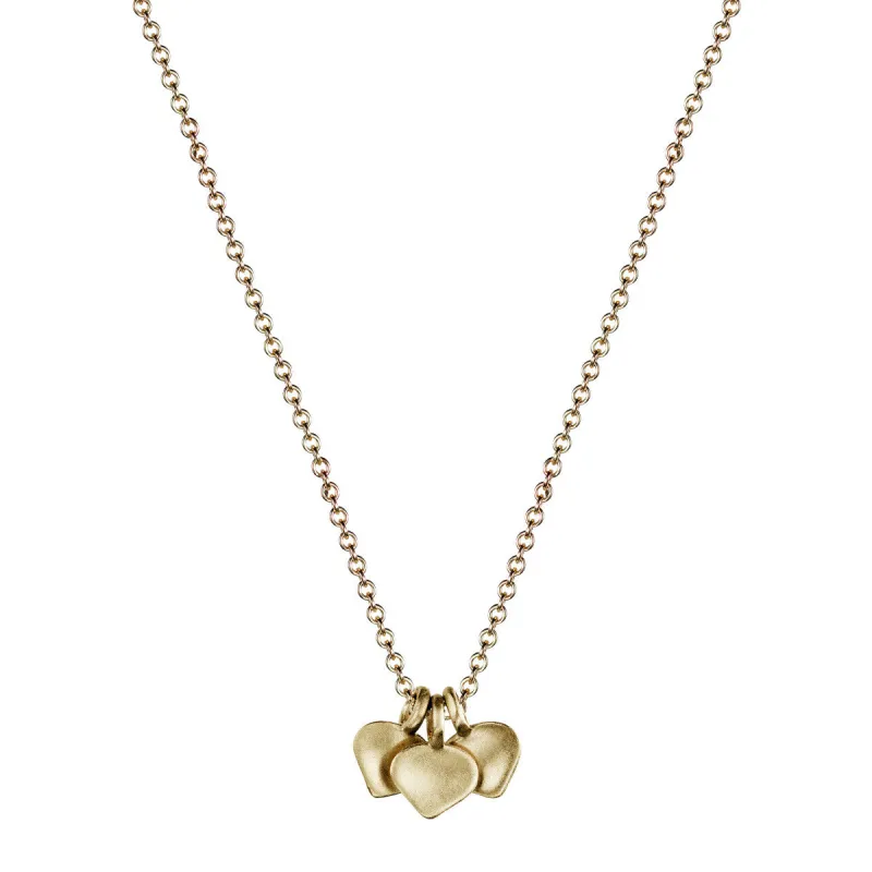 10K Gold Triple Lotus Pendant sold by Me & Ro