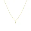 Dainty Diamond Hamsa Necklace sold by Meira T