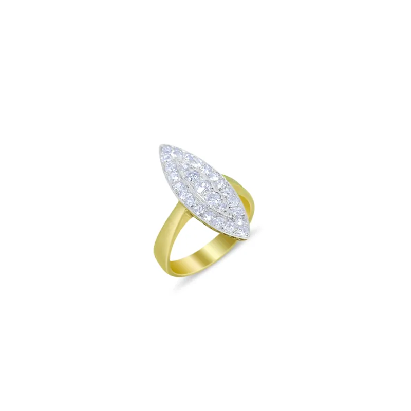 Yellow Gold and Diamond Ring sold by Meira T