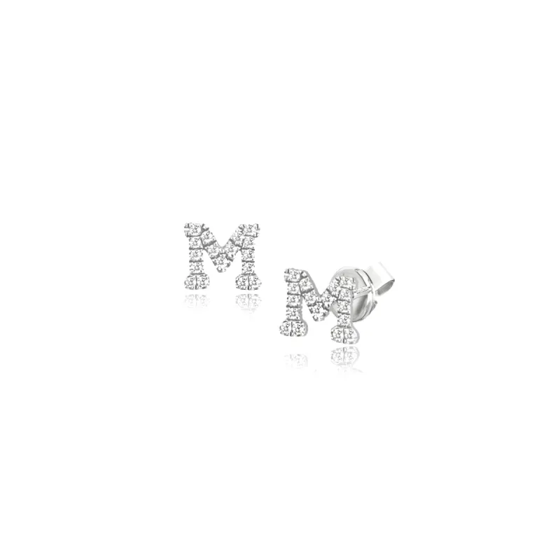 Initial Stud Earrings sold by Meira T