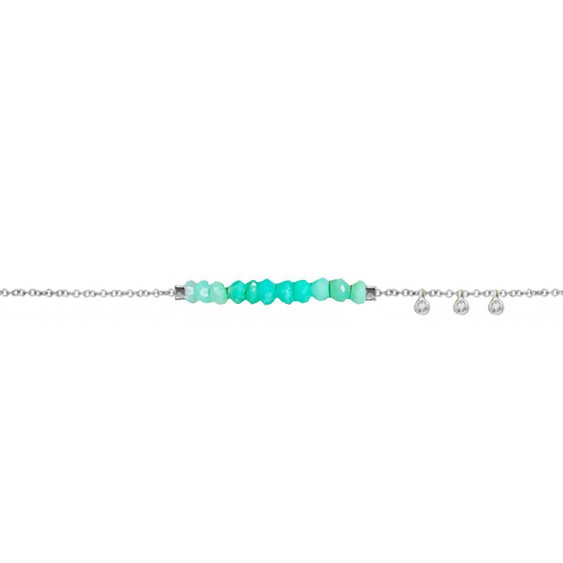 Amazonite Bead Bracelet sold by Meira T