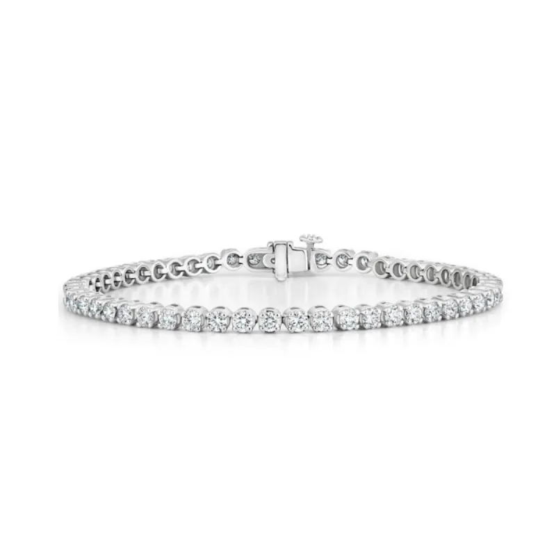 4 Carat Bezel Set Tennis Bracelet sold by Meira T