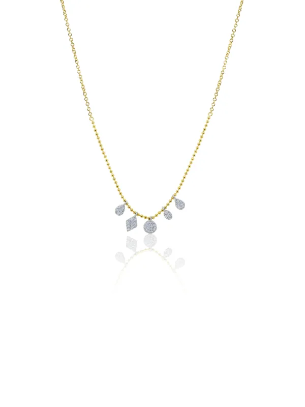 Dainty Diamond Charm Necklace sold by Meira T