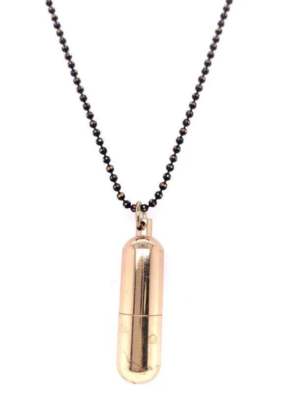 Message Holder Necklace sold by Meira T
