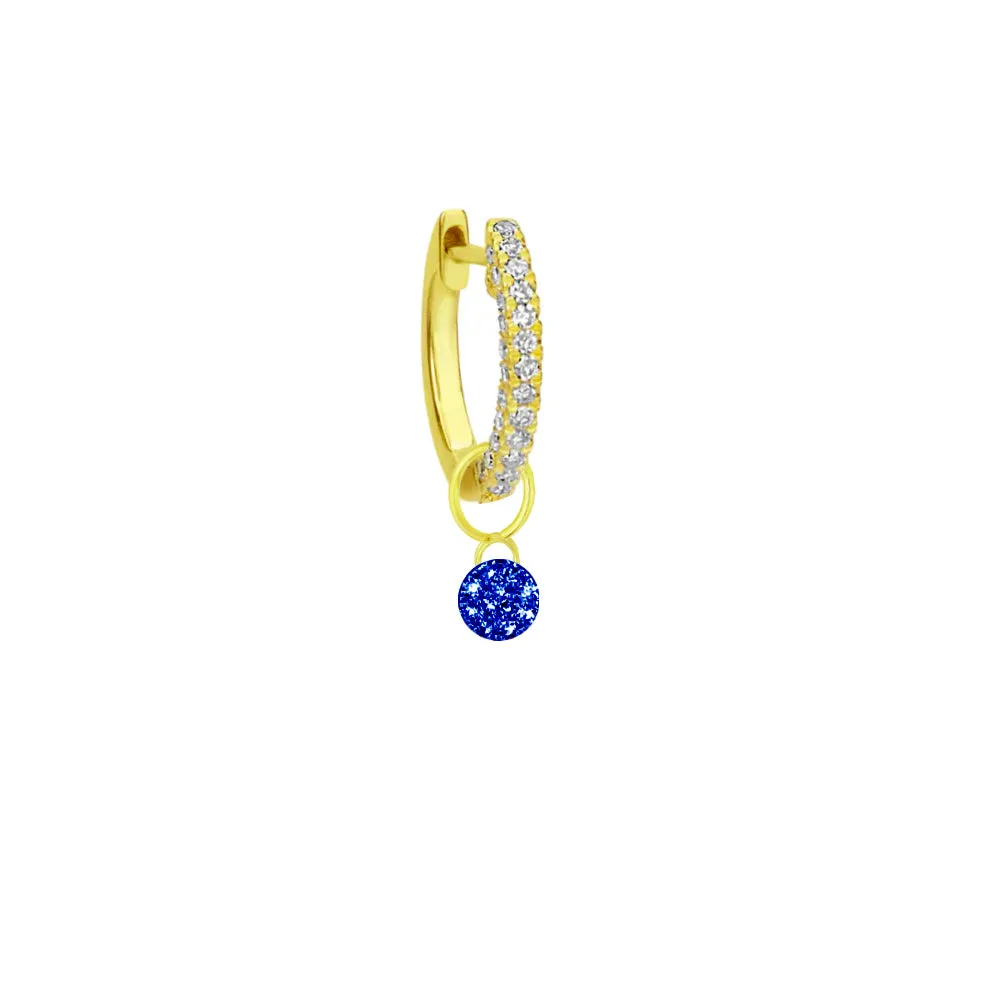 Blue Sapphire Charm sold by Meira T product image thumbnail 2