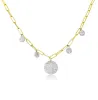 Yellow Gold Diamond Link Chain Necklace sold by Meira T
