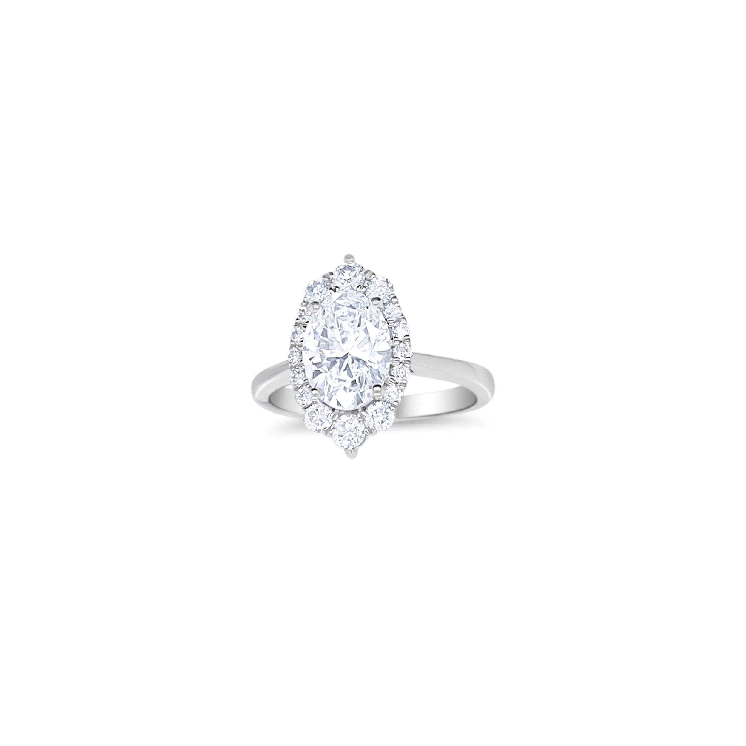 Oval Cut Ring | 2.5 ct LAB Diamond sold by Meira T